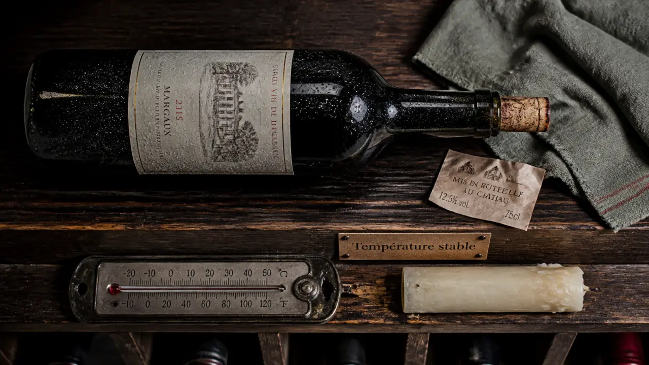 Conservation du vin rouge : bouteille à l’abri de la chaleur, oxygène et bouchon mal remis