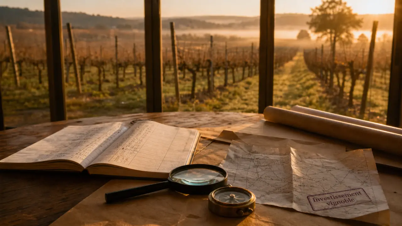 Investir dans le vignoble : analyse foncier viticole, vignoble et plan cadastral
