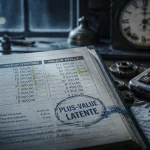 Plus values latentes : seuils et risques fiscaux, dossier comptable