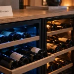 Cave vin polyvalente 2 zones : conserver et servir