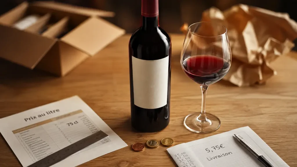 Prix du vin Mouton Cadet : calcul prix au litre dès 5,75 €