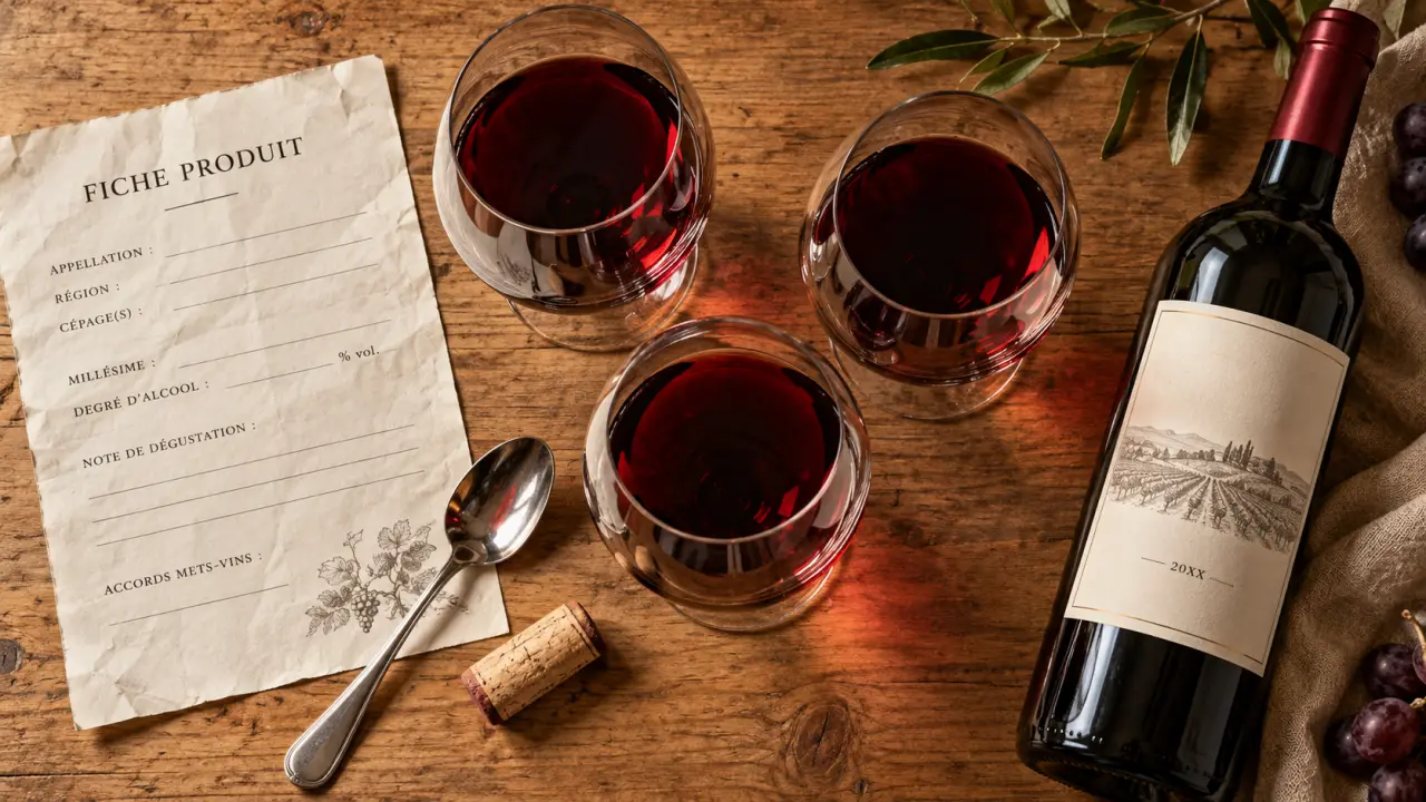 Vin bdx rouge : millésime, degré et cuvaison à vérifier avant achat
