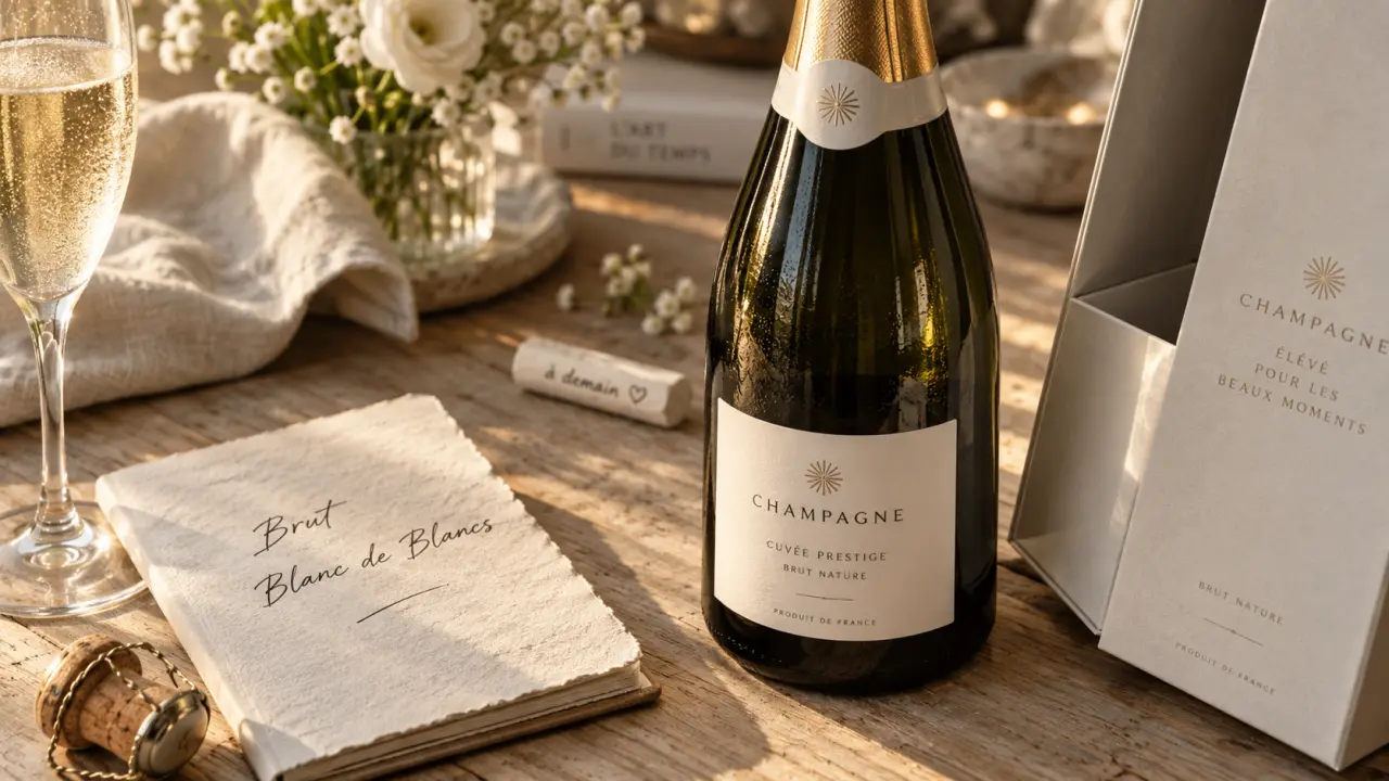 Bon champagne : bouteille sur table, style, occasion et budget à choisir
