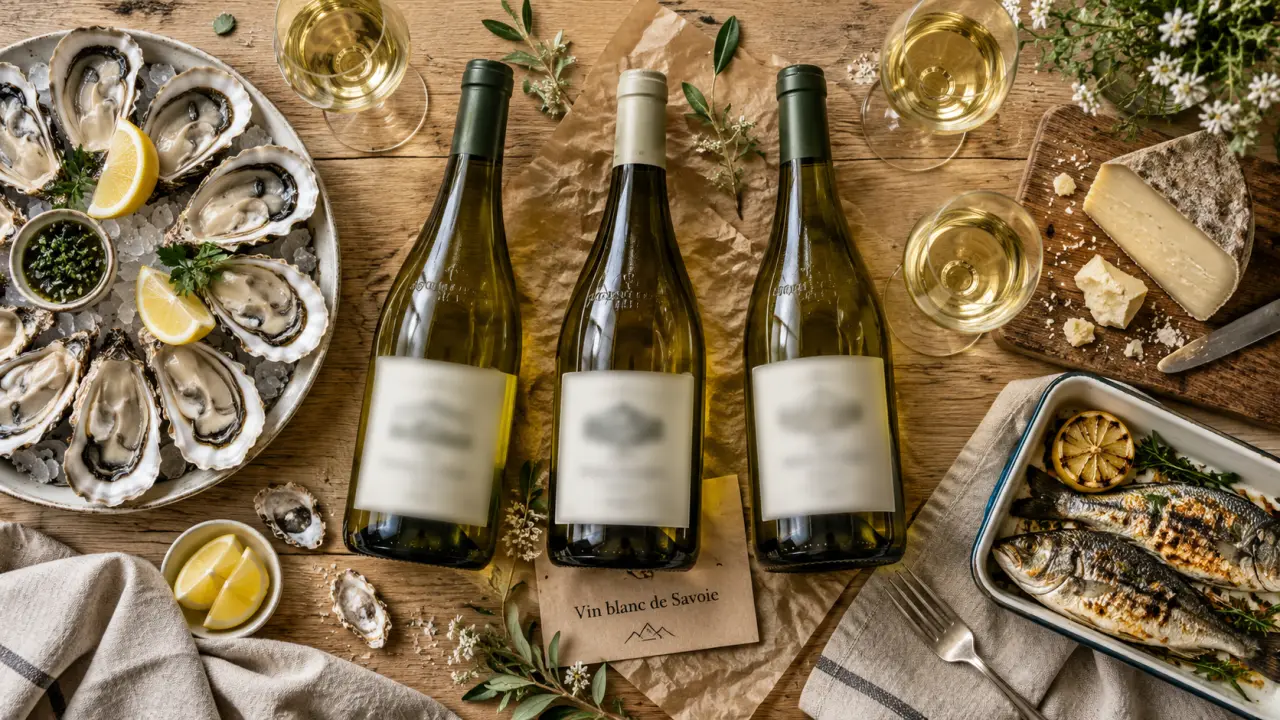 Vin blanc de savoie : Apremont, Roussette ou Chignin-Bergeron, accords repas